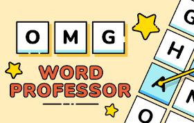 OMG Word Professor HTML5 Game